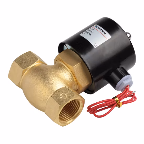 Válvula solenoide de latón de alta temperatura para vapor serie Xhnotion 2L